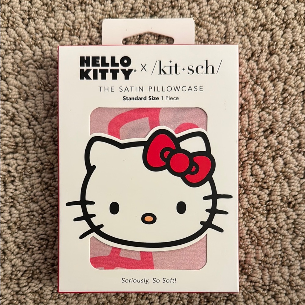 Hello Kitty x Kitsch Satin Pillowcase